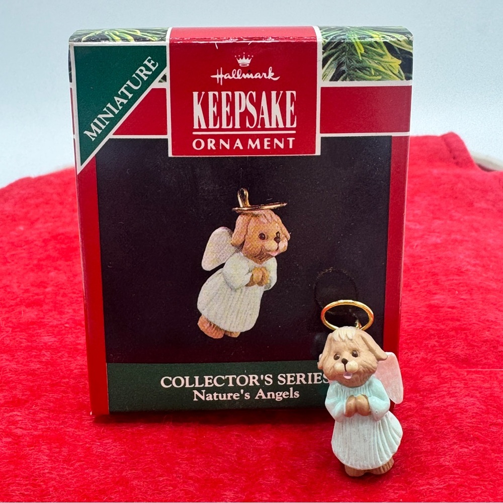 🎄 Hallmark Ornament Natures Angels #2 Miniature Keepsake